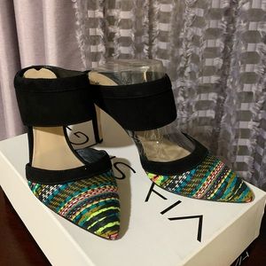 Via Spiga Dahlia 2 Woven Heels
